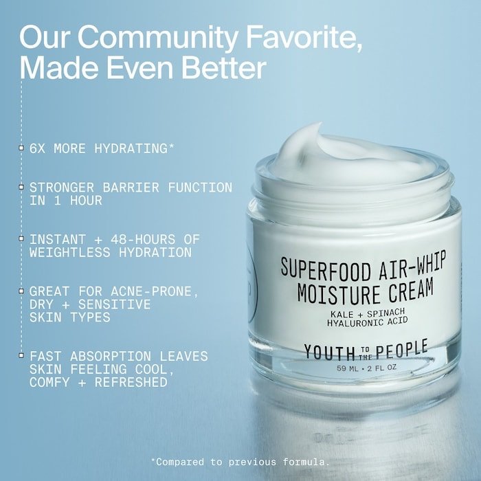 Youth to the people superfood AIR-WHIP Moisture Cream (Size: 2 oz / 59 mL) - Image 6