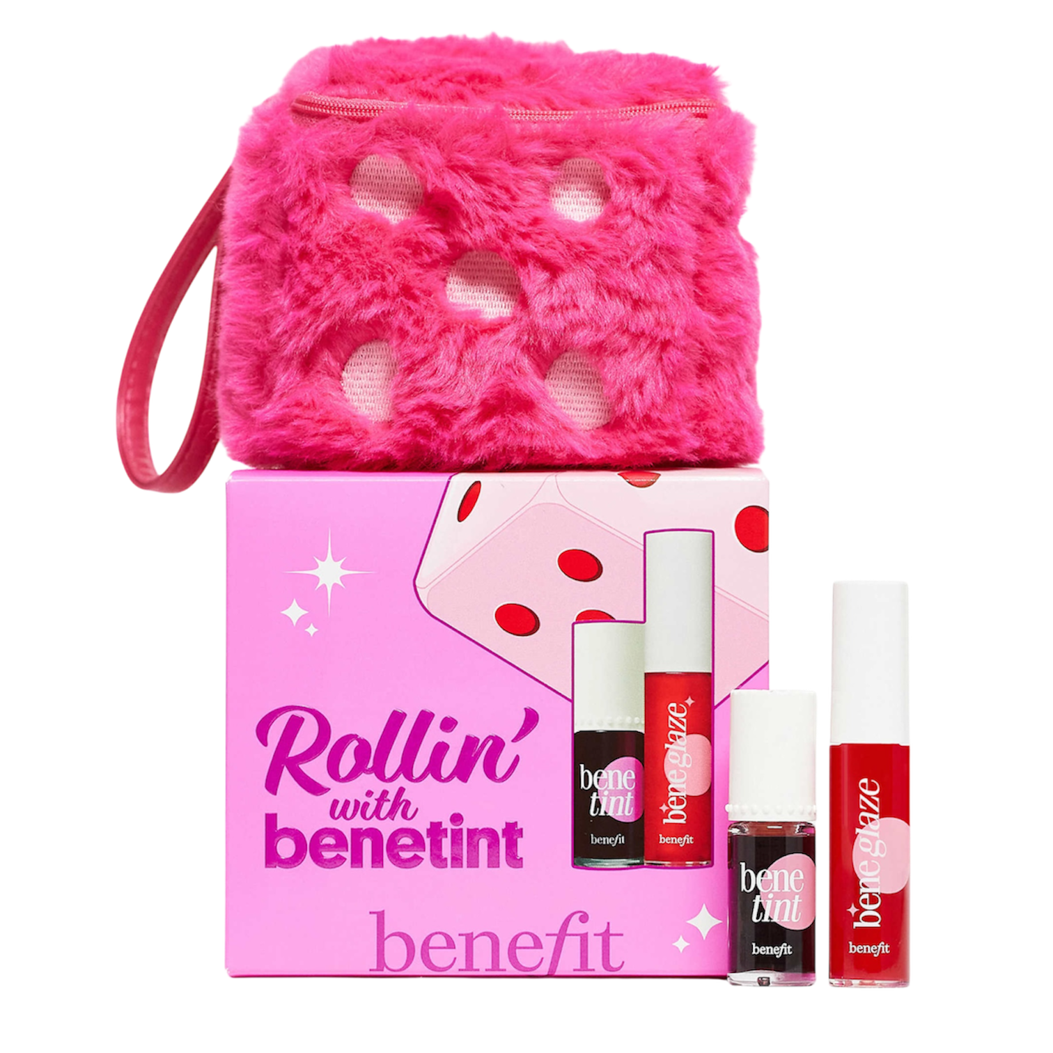 Benefit CosmeticsRollin with Benetint Cheek & Lip Tint and Limited Edition Lip Oil Duo with Beauty Bag