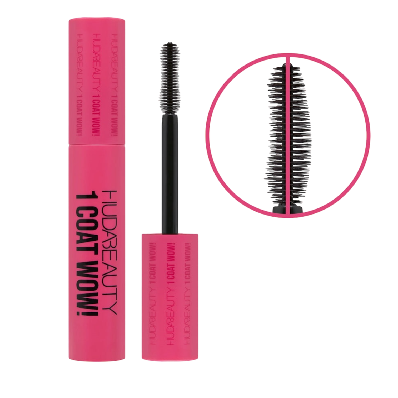 HUDA BEAUTY 1 COAT WOW! EXTRA VOLUMIZING AND LIFTING MASCARA
