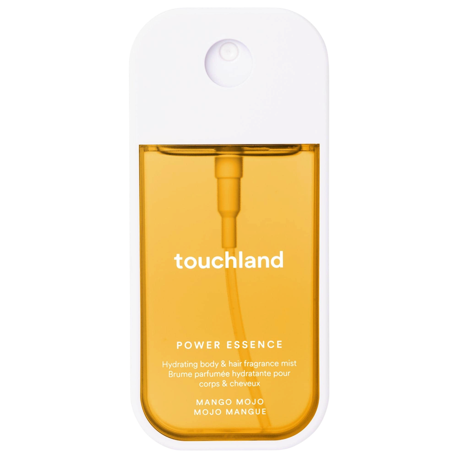 Touchland MANGO MOJO
POWER ESSENCE BODY & HAIR FRAGRANCE MIST