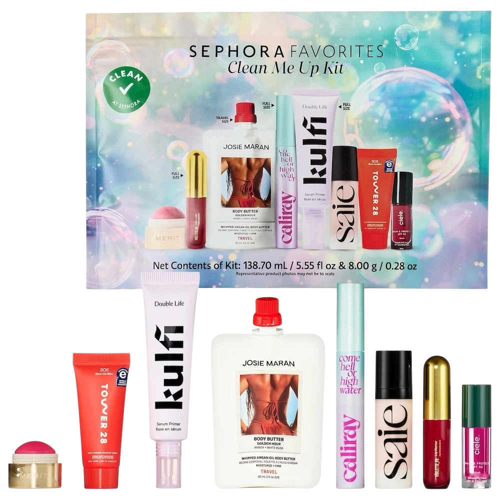 Sephora Favorites
Clean Me Up Kit Makeup Value Set